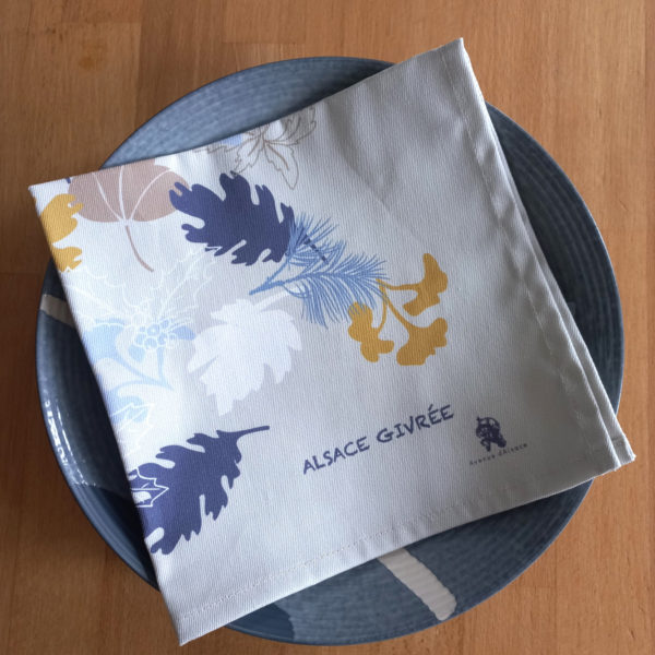 Serviette végétation hivernale