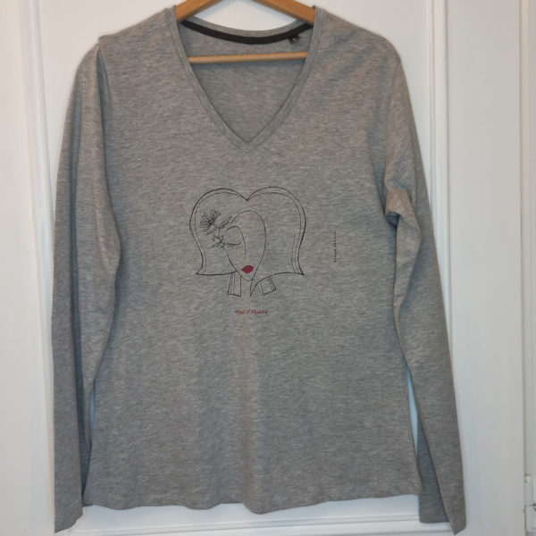 tee-shirt gris alsacienne