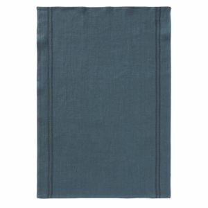 Torchon lin bleu