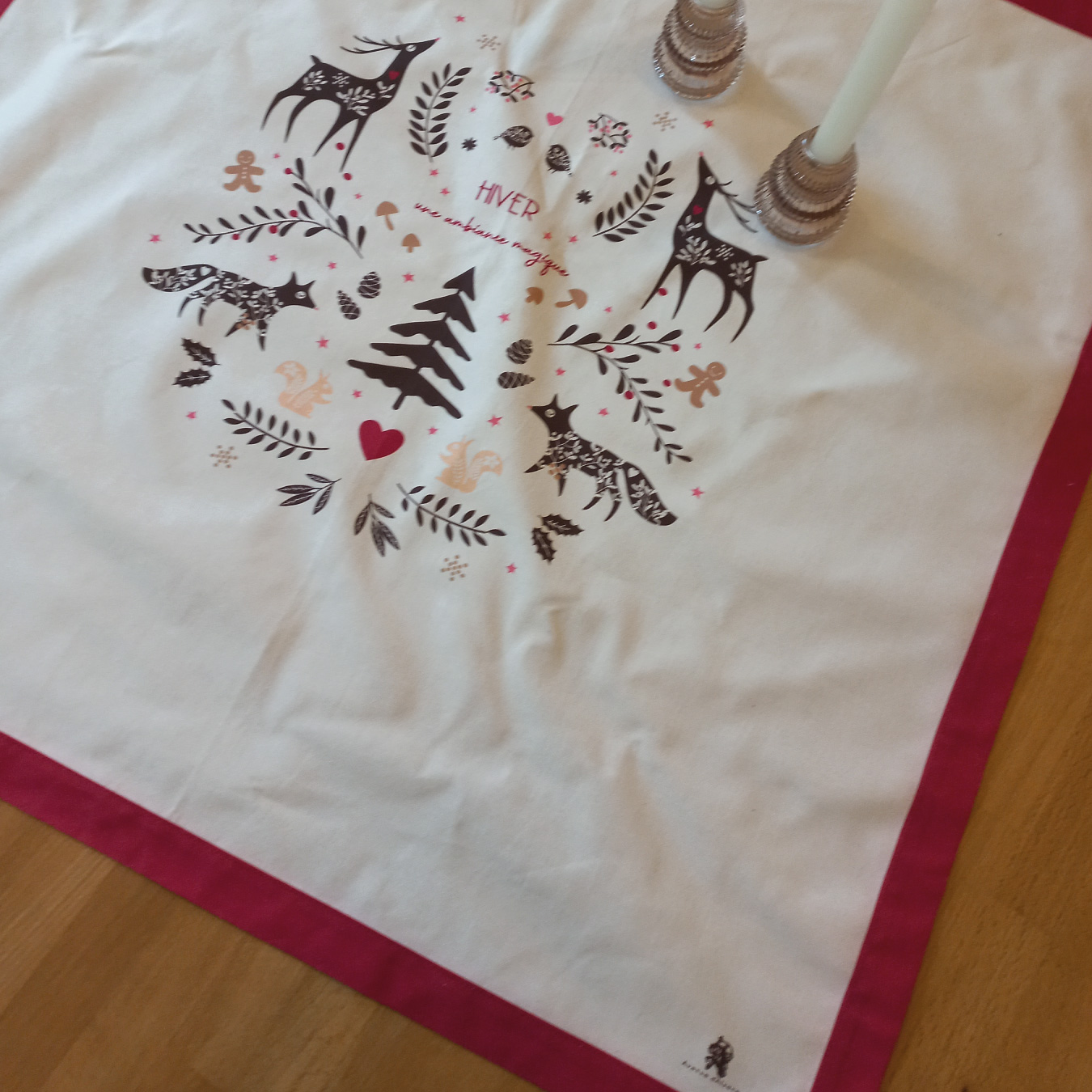 centre de table Noël ambiance magique