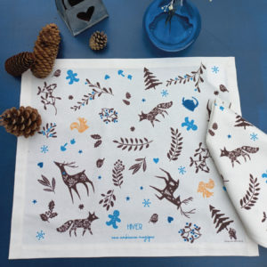 set hiver ambiance magique