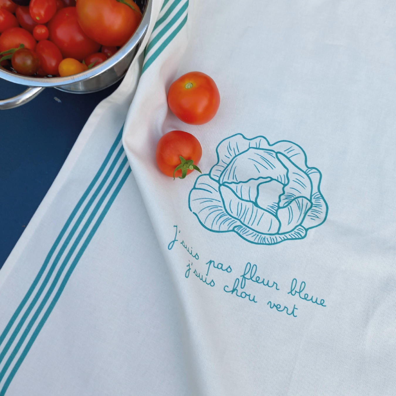 Torchon "chou vert" – Image 2