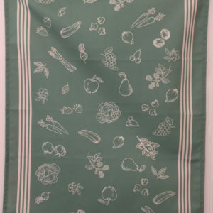 torchon Colmar fruits et légumes