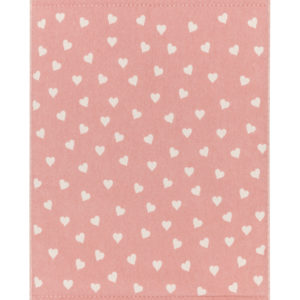 Tapis de sol reversible - "Coeurs"