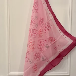 Foulard - "géranium rose"