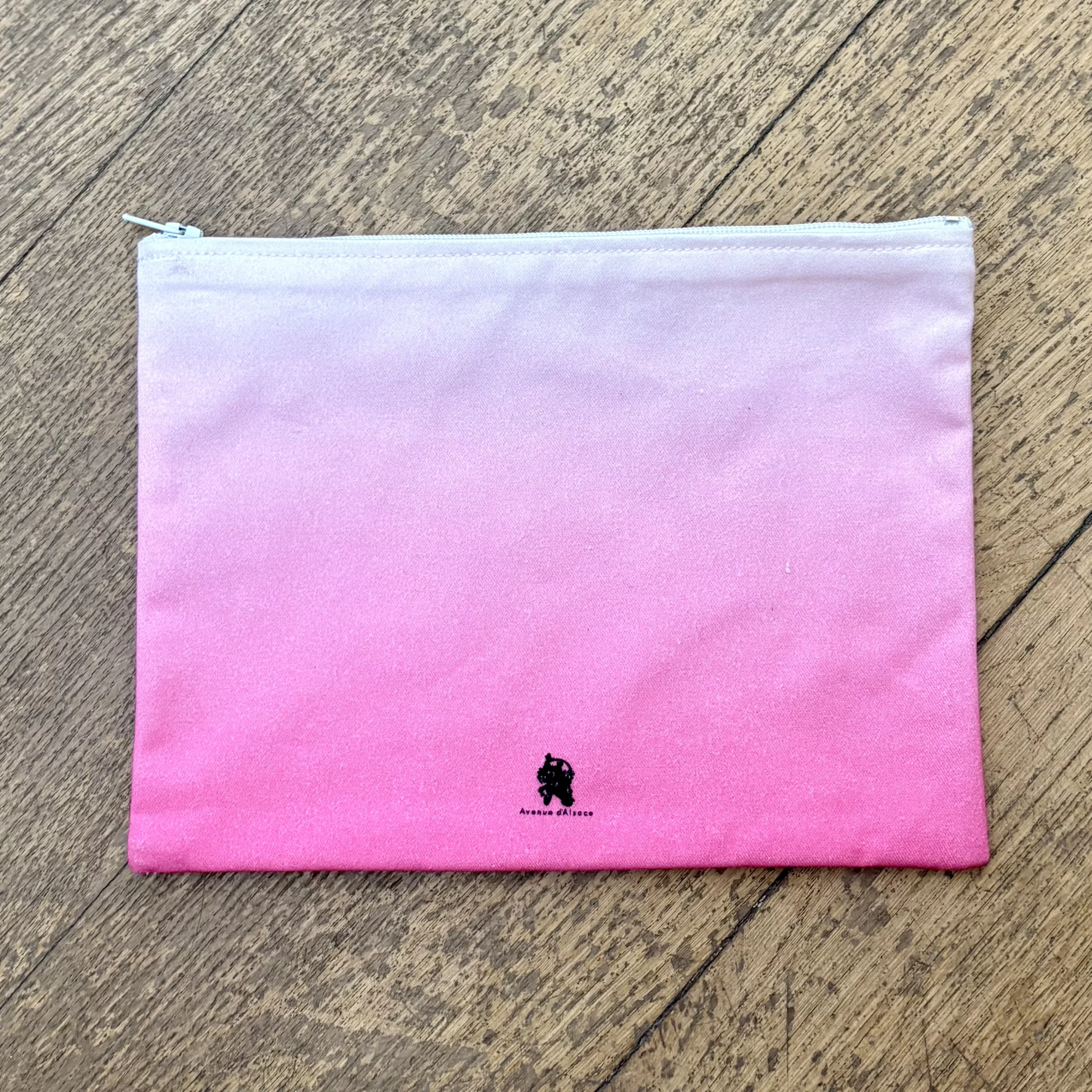 arrière trousse alsacienne dégradé de rose