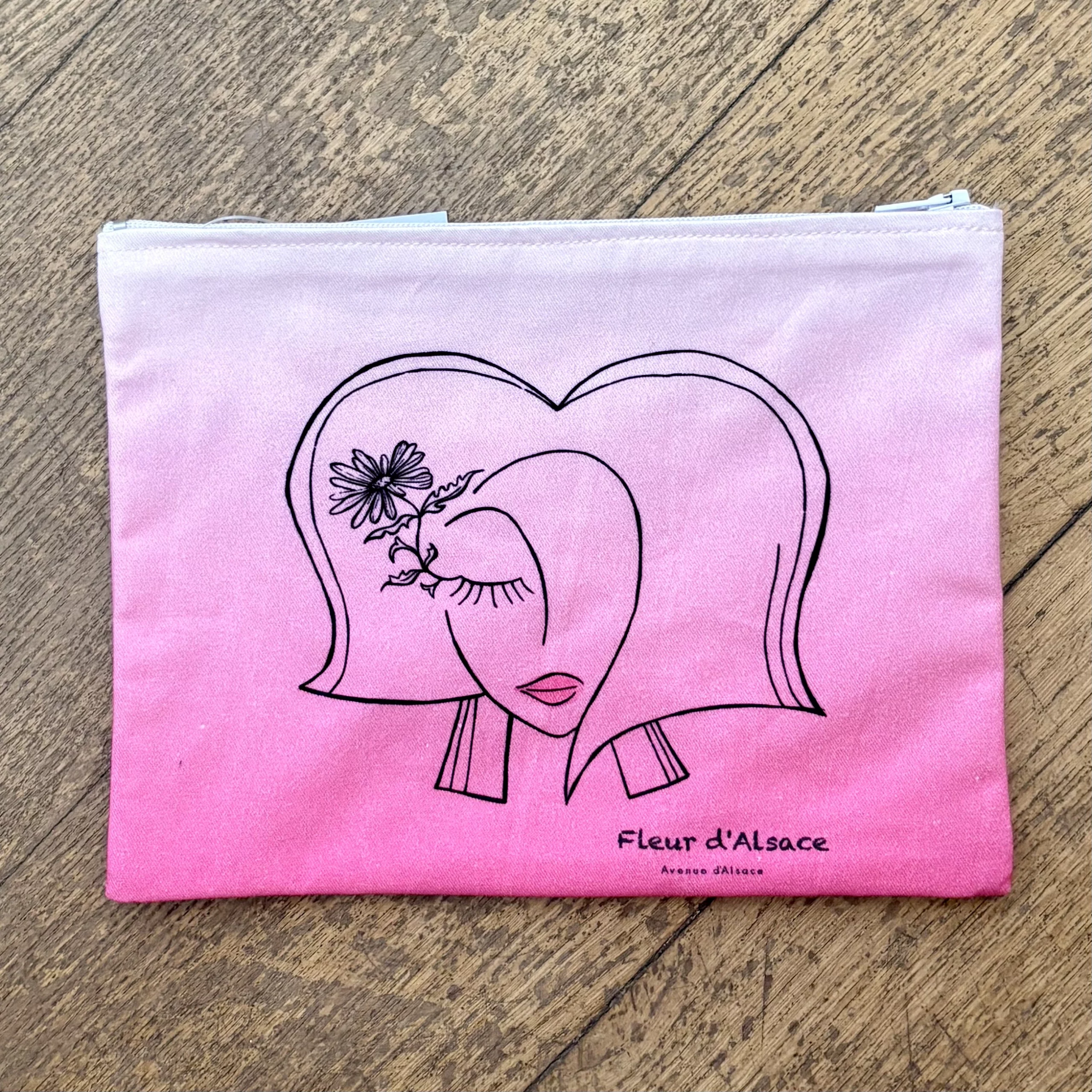 trousse alsacienne dégradé de rose