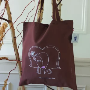 sac alsacienne fond chocolat