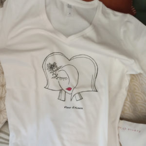 Tee-shirt - "Alsacienne" blanc